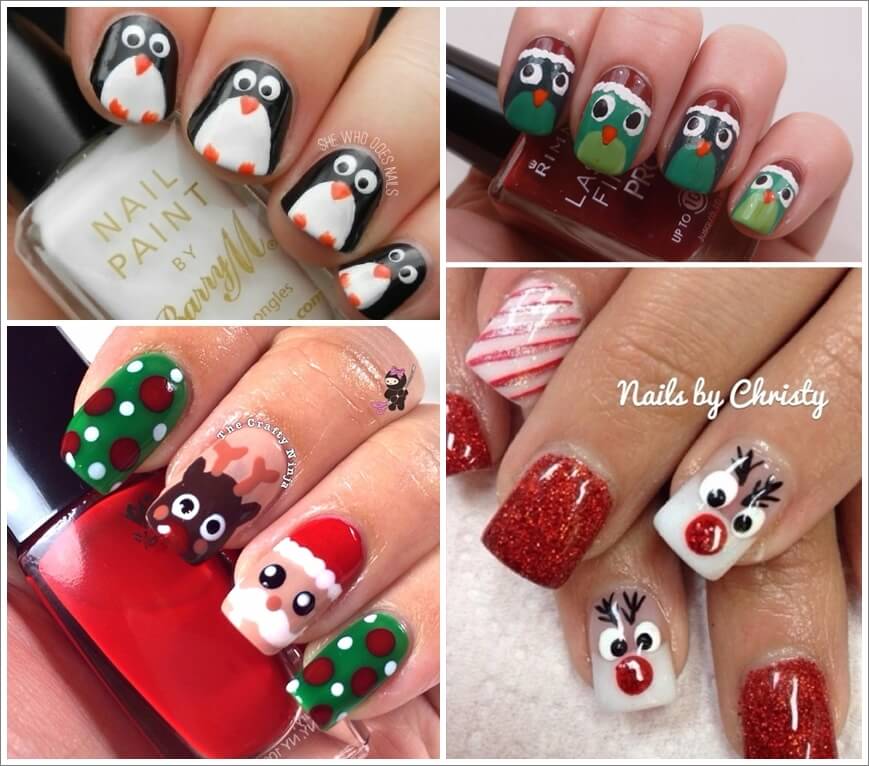 Loads of Cool Christmas Nail Art Ideas are Here - Fashion Experts
